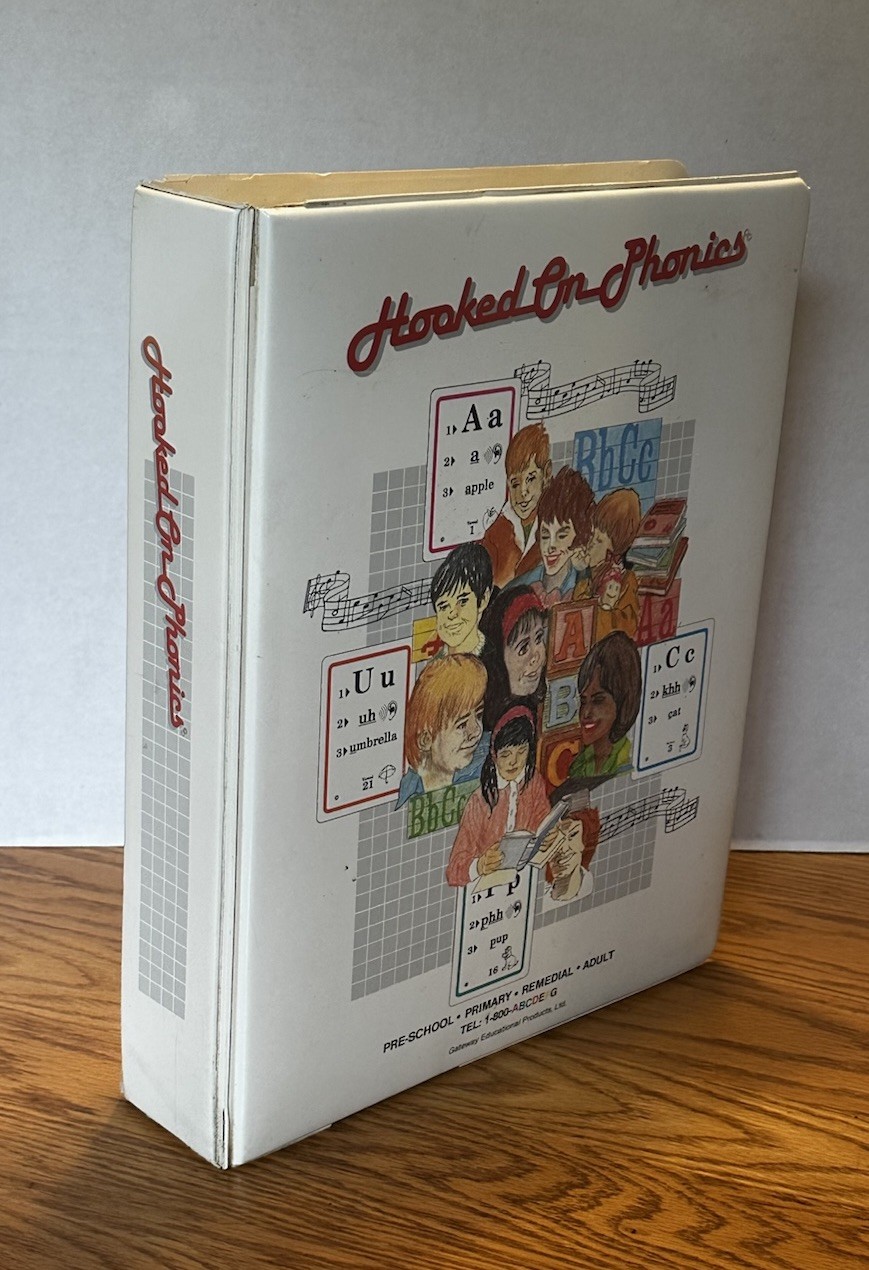 Hooked On Phonics Gateway Cassette Tapes Books Flash Cards Case Set INCOMPLETE