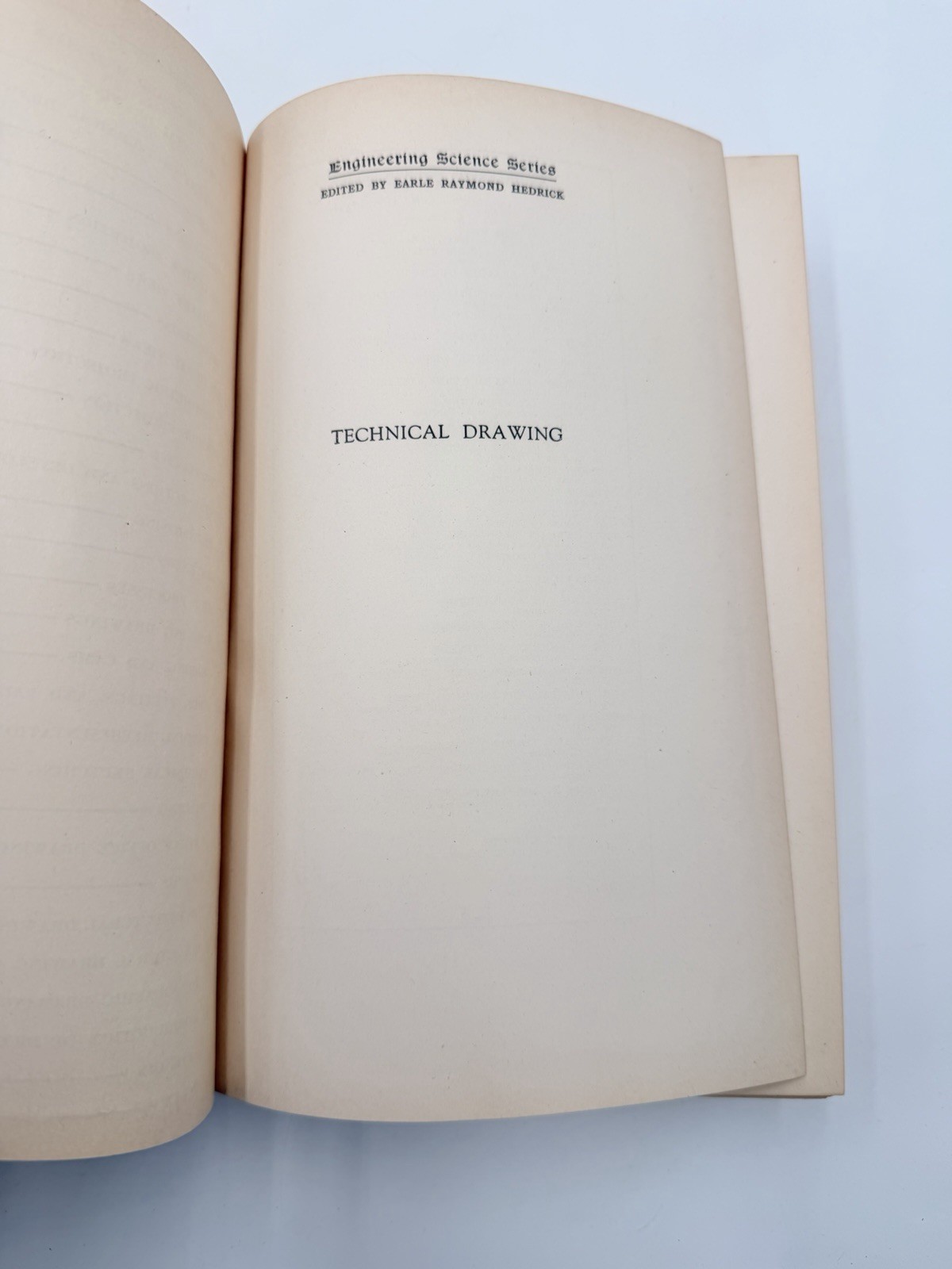 Technical Drawing, Second Edition, Giesecke, Mitchell & Spencer 1940 illustrated