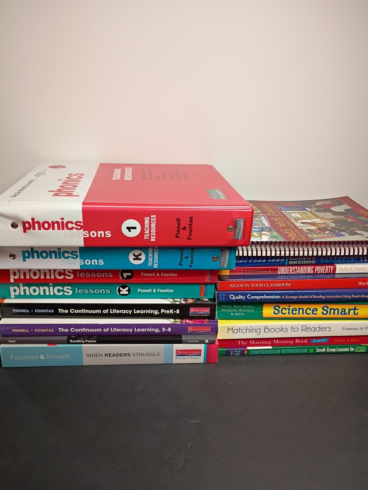 Huge FOUNTAS & PINNELL Lot Kindergarten Thru 8 Grade Learning Teachers Phonics