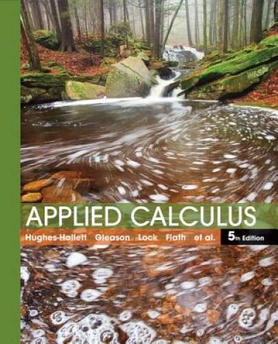 Applied Calculus – Paperback By Hughes-Hallett, Deborah – ACCEPTABLE