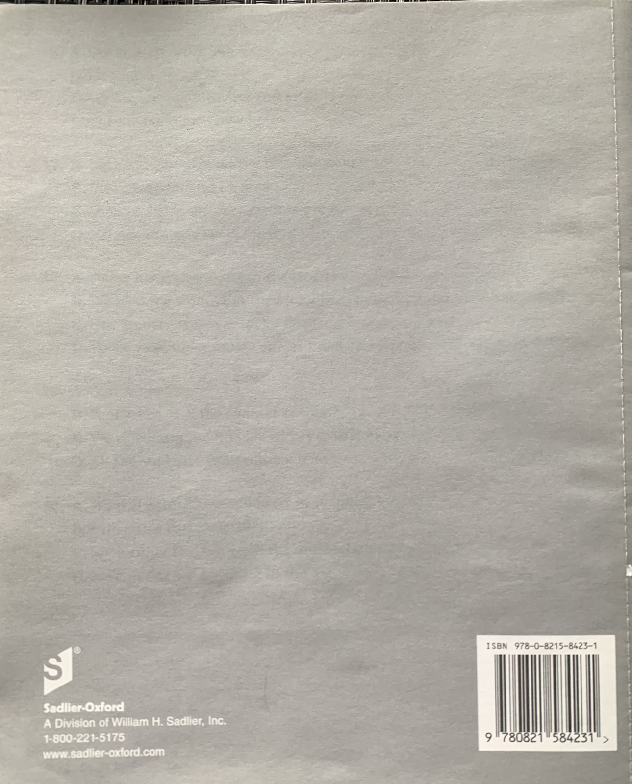GRAMMAR WORKSHOP 2013 – LEVEL GREEN – Grade 3 – By William H. Sadlier