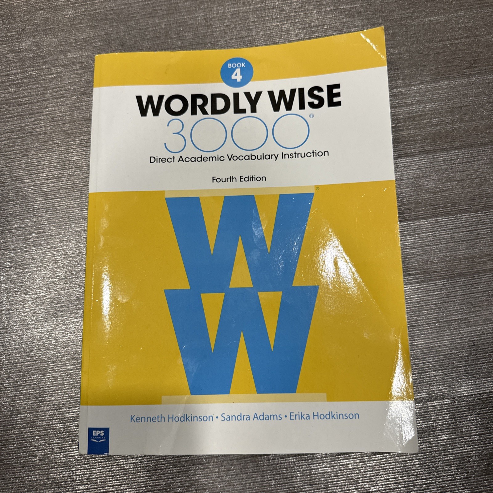 4TH EDITION Wordly Wise 3000 Grade 4 Student Book 4 Workbook NEW EPS Homeschool