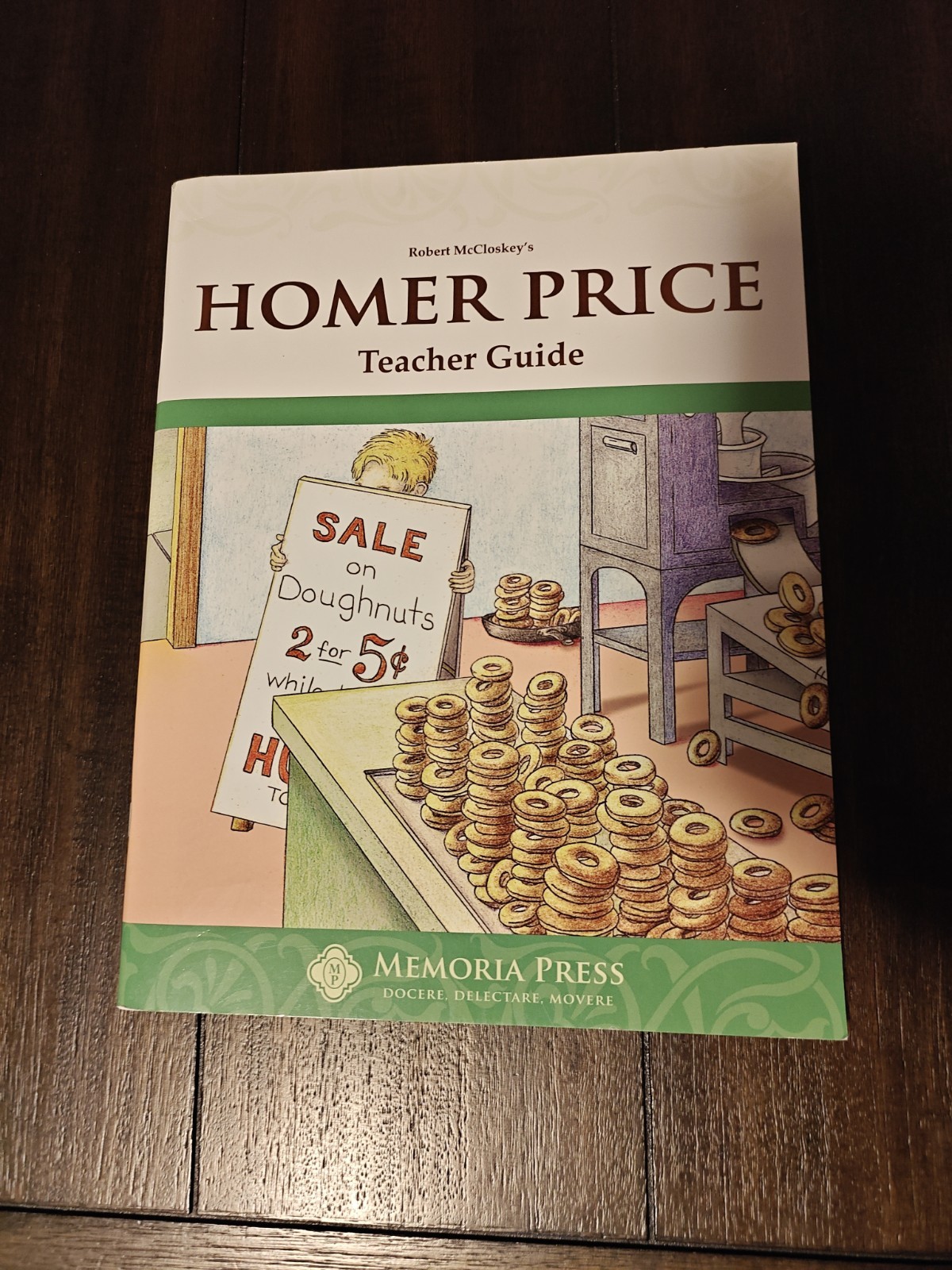 HOMER PRICE, TEACHER GUIDE, By Memoria Press 2010, Very Nice!