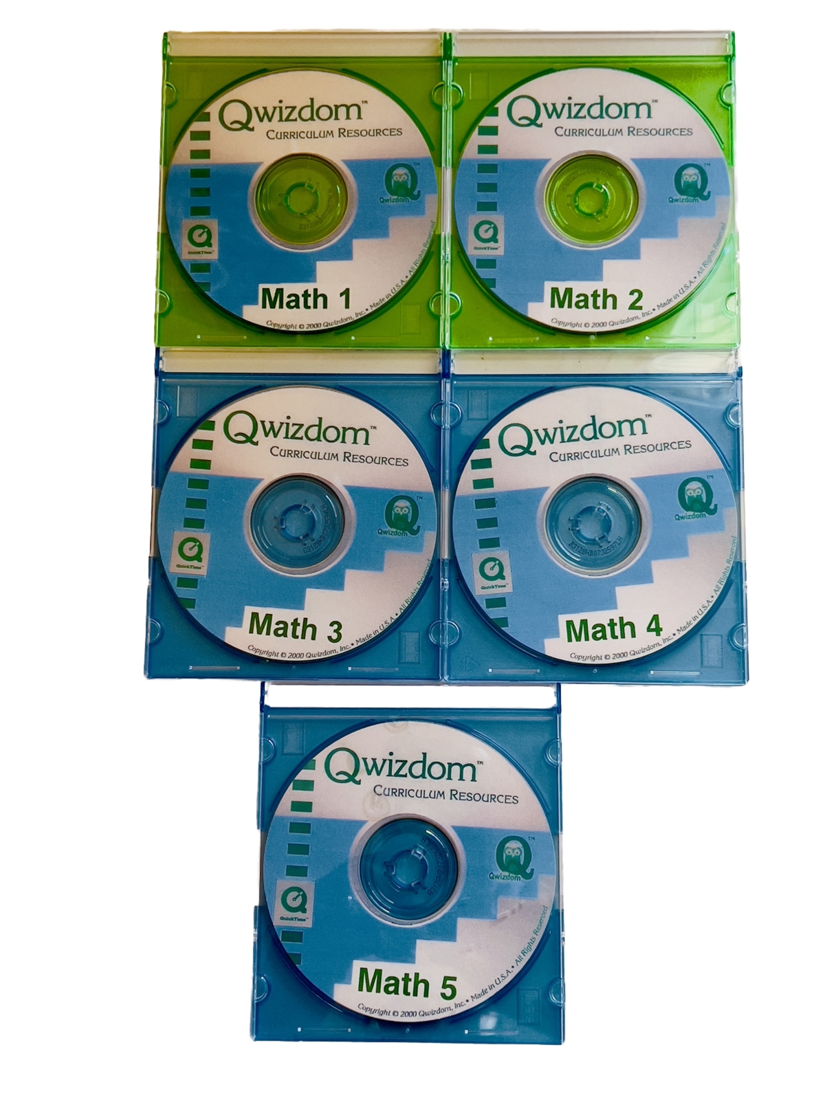 QWIZDOM CURRICUMUM RESOURCES Elementary Math 1st to 5fth Grade – Bundle CD