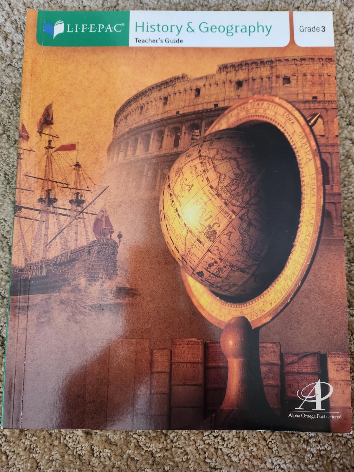 Alpha Omega Lifepac History & Geography, Grade 3, Teacher’s Guide / Manual