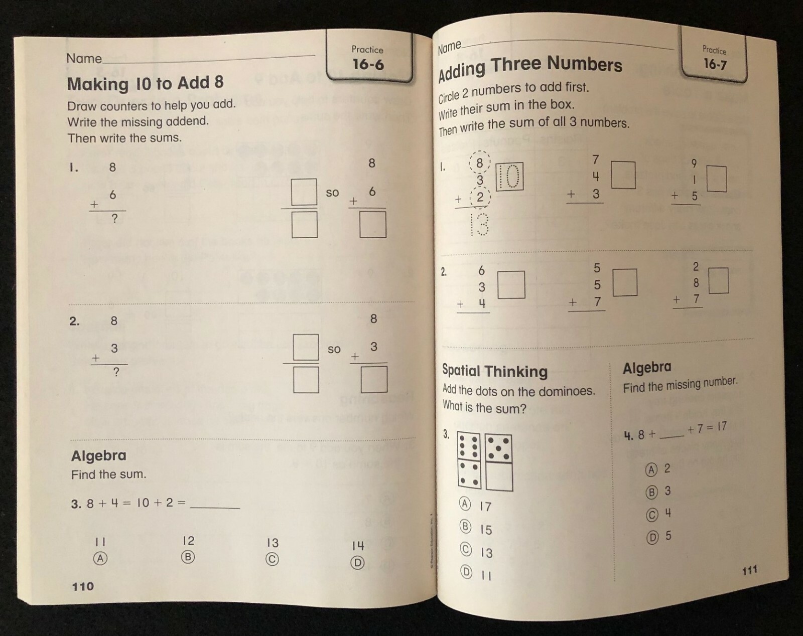 Pearson 1st Grade enVision INTERACTIVE HOMEWORK WORKBOOK (2007)