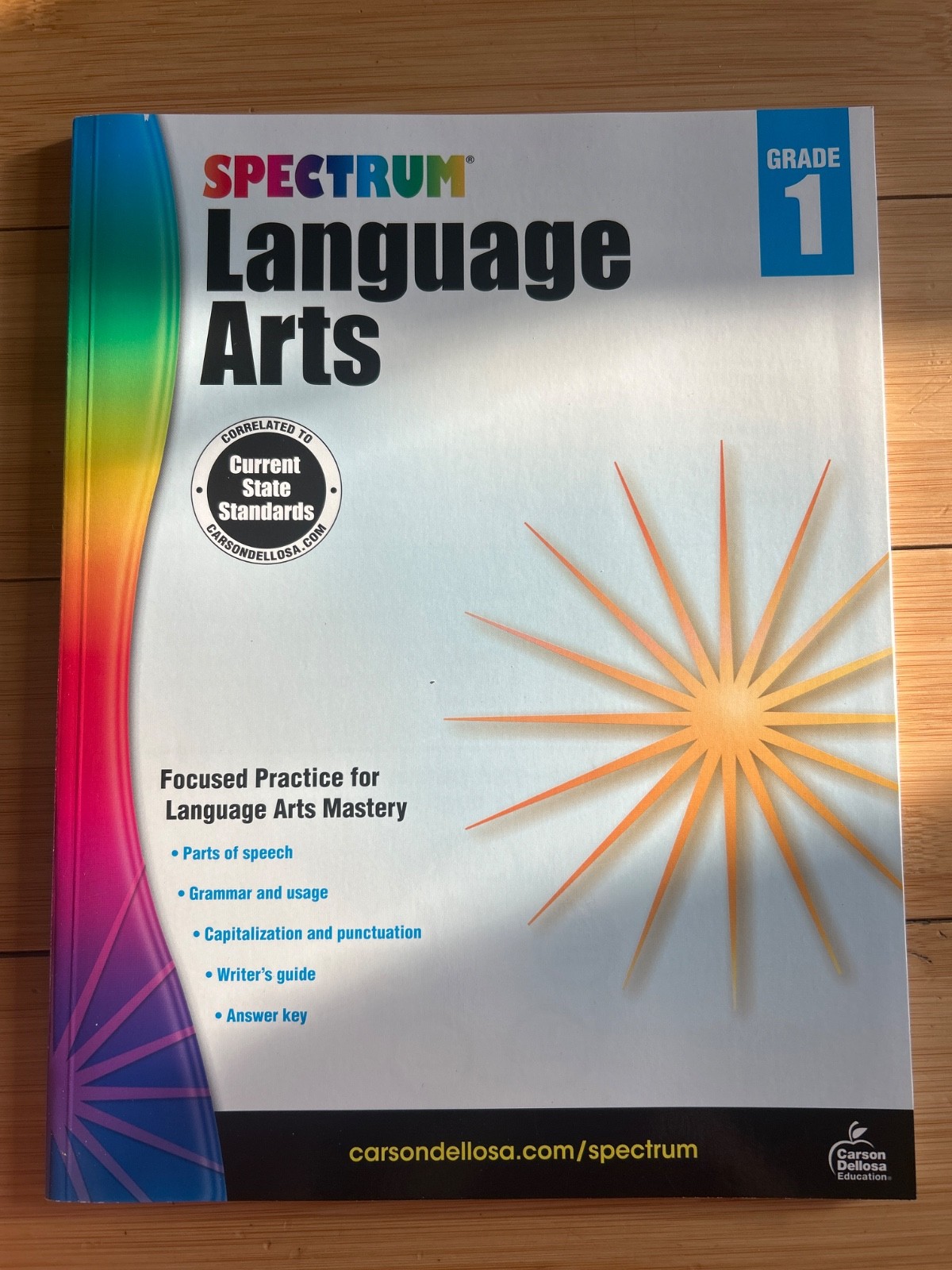 Spectrum Language Arts Grade 1 brand new great school book