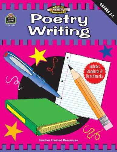 Poetry Writing, Grades 3-5 (Meeting Writing Standards Series) – Paperback – GOOD