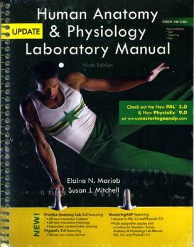 Human Anatomy Physiology Laboratory Manual, Main Version, Update (9th E – GOOD