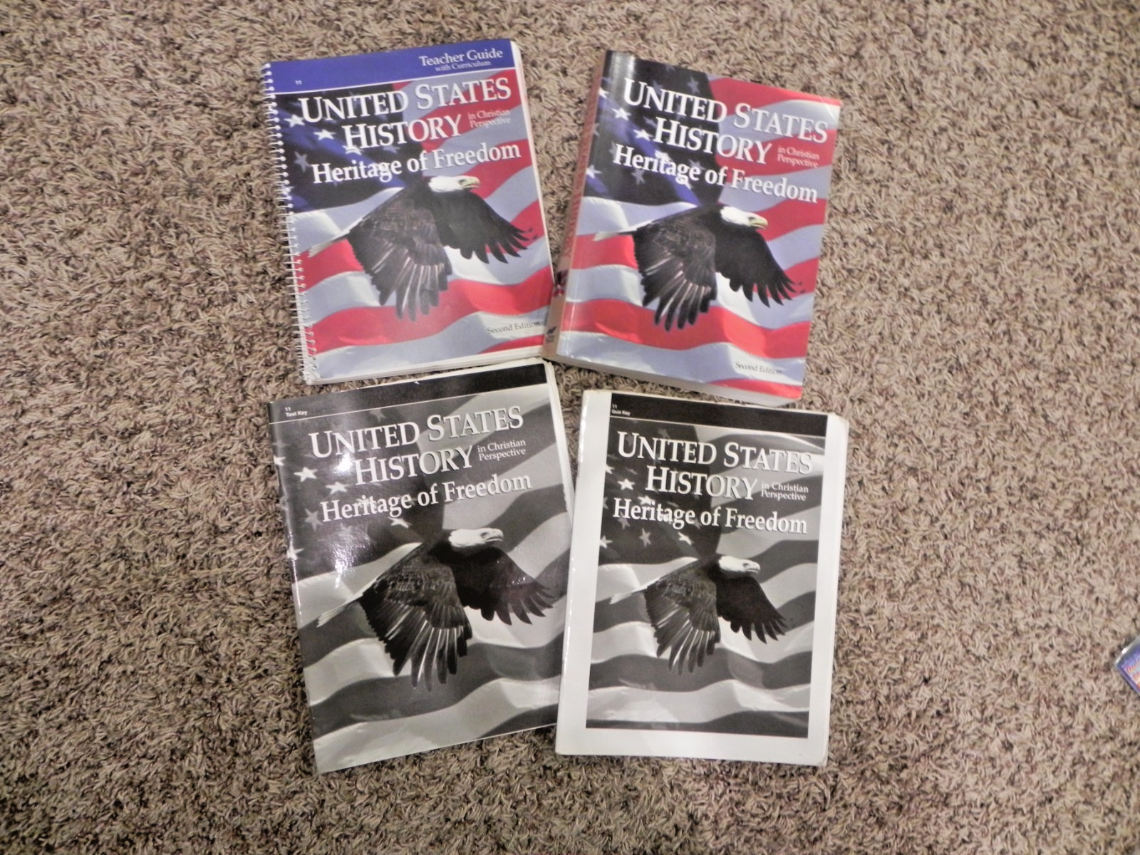 Abeka United States History Heritage of Freedom Textbook, Teacher, Quiz/Test Key
