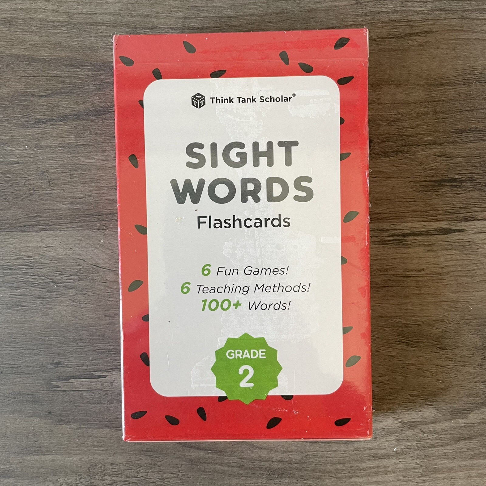 Think Tank Scholar Sight Words Flashcards 2ND GRADE 100+ Words SEALED NEW