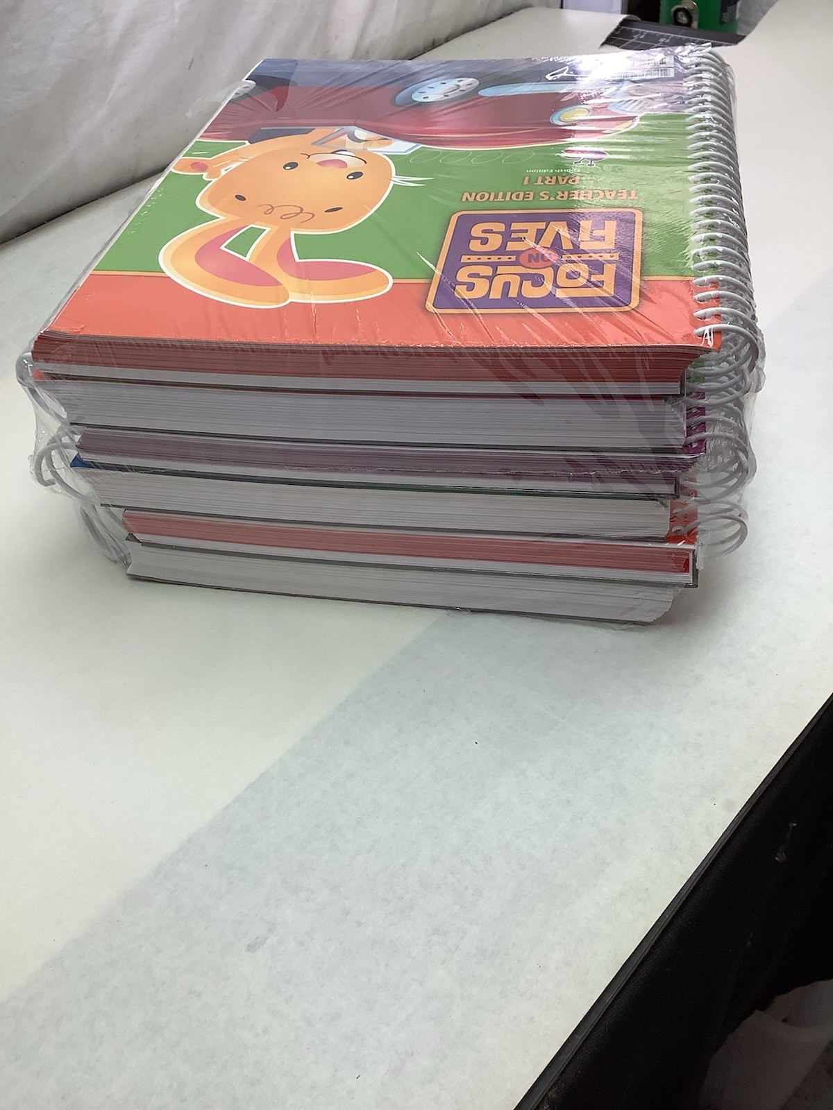 BJU Press Focus on Fives Teacher Edition Part 1-6 4th Edition Kindergarten K5