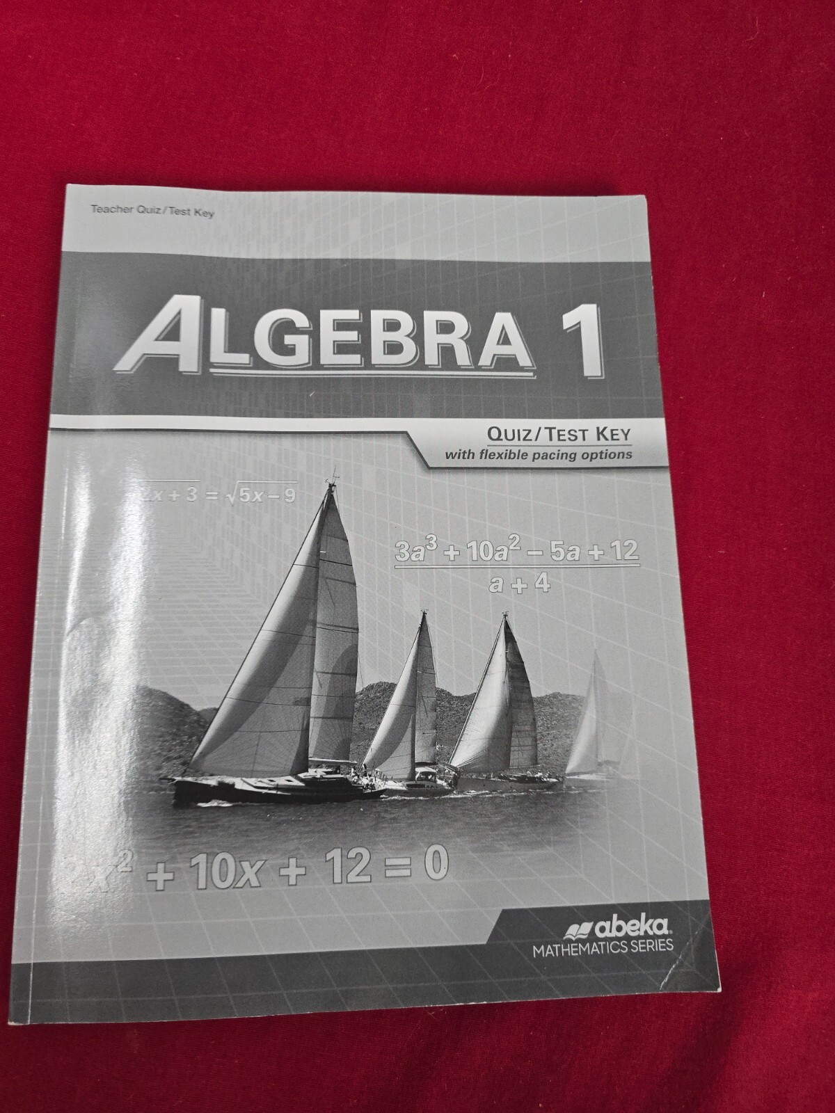 Abeka Algebra 1 Teacher Quiz/Test Key