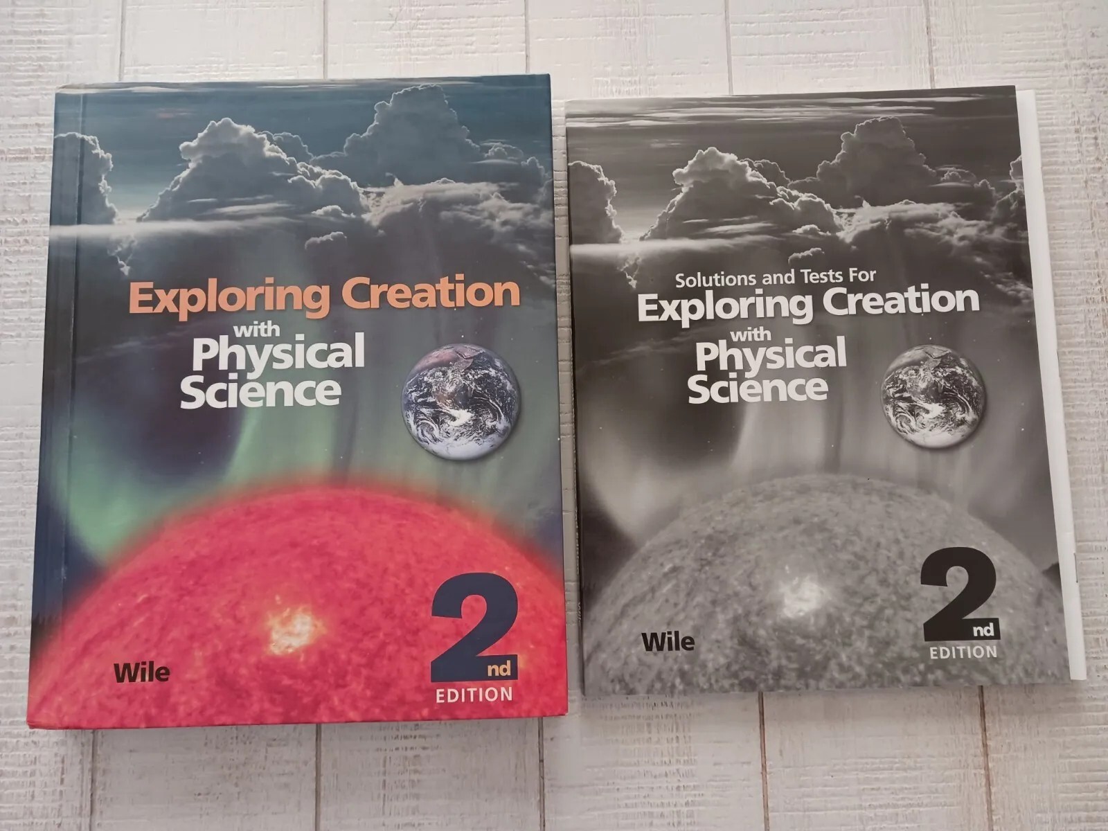 Exploring Creation with Physical Science Student Text AND Answer Key Homeschool