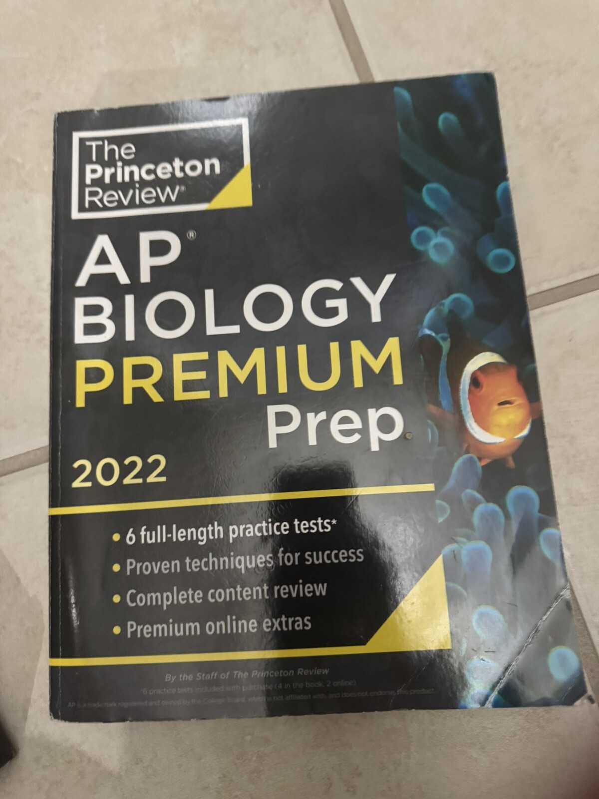 AP Biology Premium Prep [The Princeton Review] 2022 