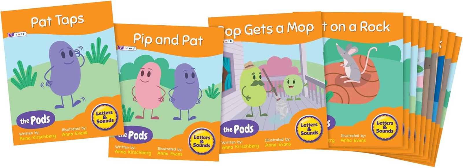 Decodable Readers the Pods – Phase 2 Letter Sounds: the Science of Reading, Easy