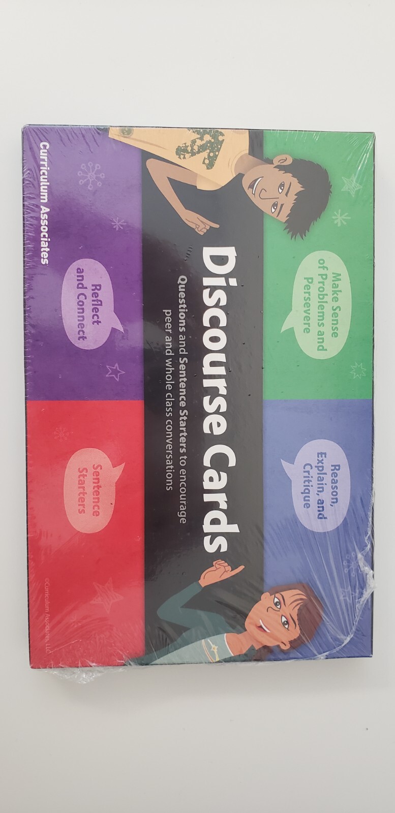 Curriculum Associates Discourse Cards: QUESTIONS AND SENTENCE STARTERS – IReady