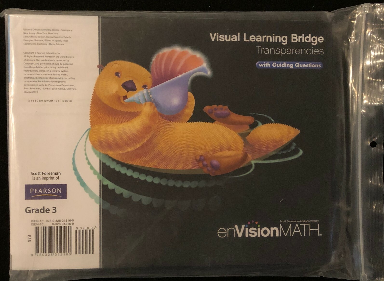3rd – enVision Math VISUAL LEARNING BRIDGE TRANSPARENCIES with Guiding Questions