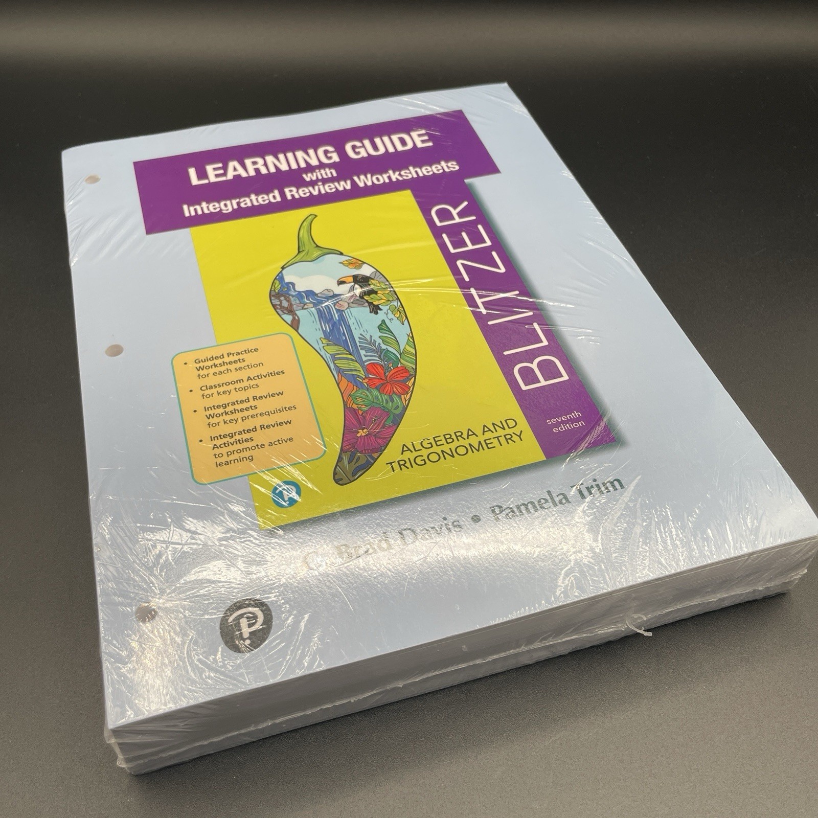 BLITZER ALGEBRA AND TRIGONOMETRY – 7th Edition LEARNING GUIDE – NEVER OPENED