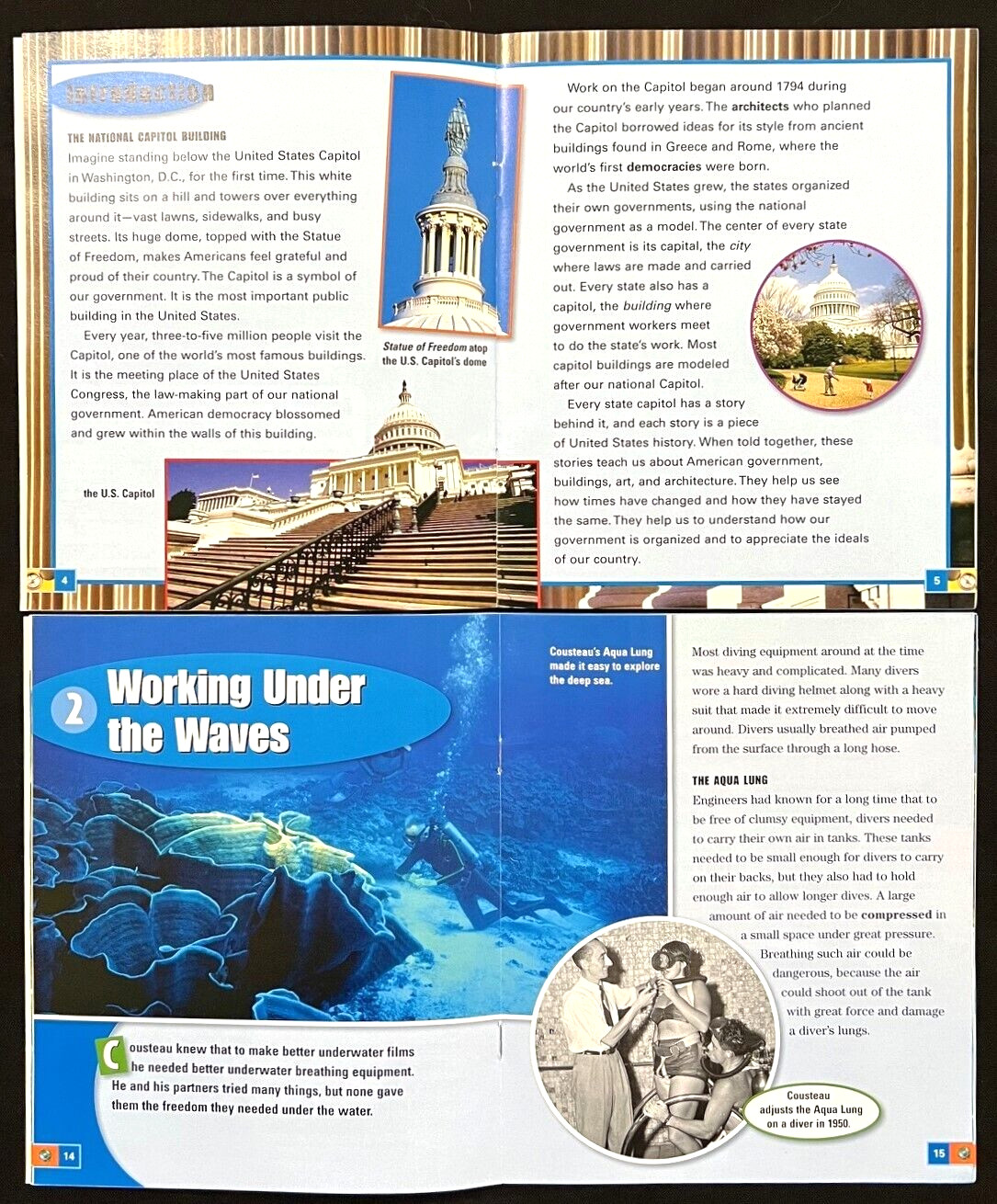 4th – 6th Grades – EXPLORE MORE – FLUENT READERS (6 books) (2005, Wright Group)