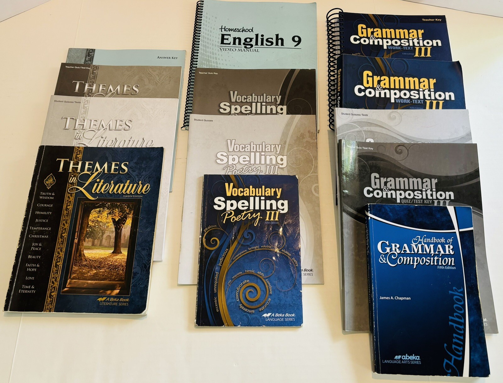 ABEKA 9th Grade English: Grammar, Vocabulary, Spelling, Literature, Plus Teacher