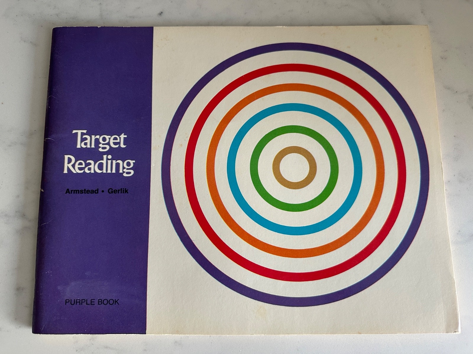 Vintage 1973 unused Target Reading Purple Book workbook Laidlaw Armstead Gerlik