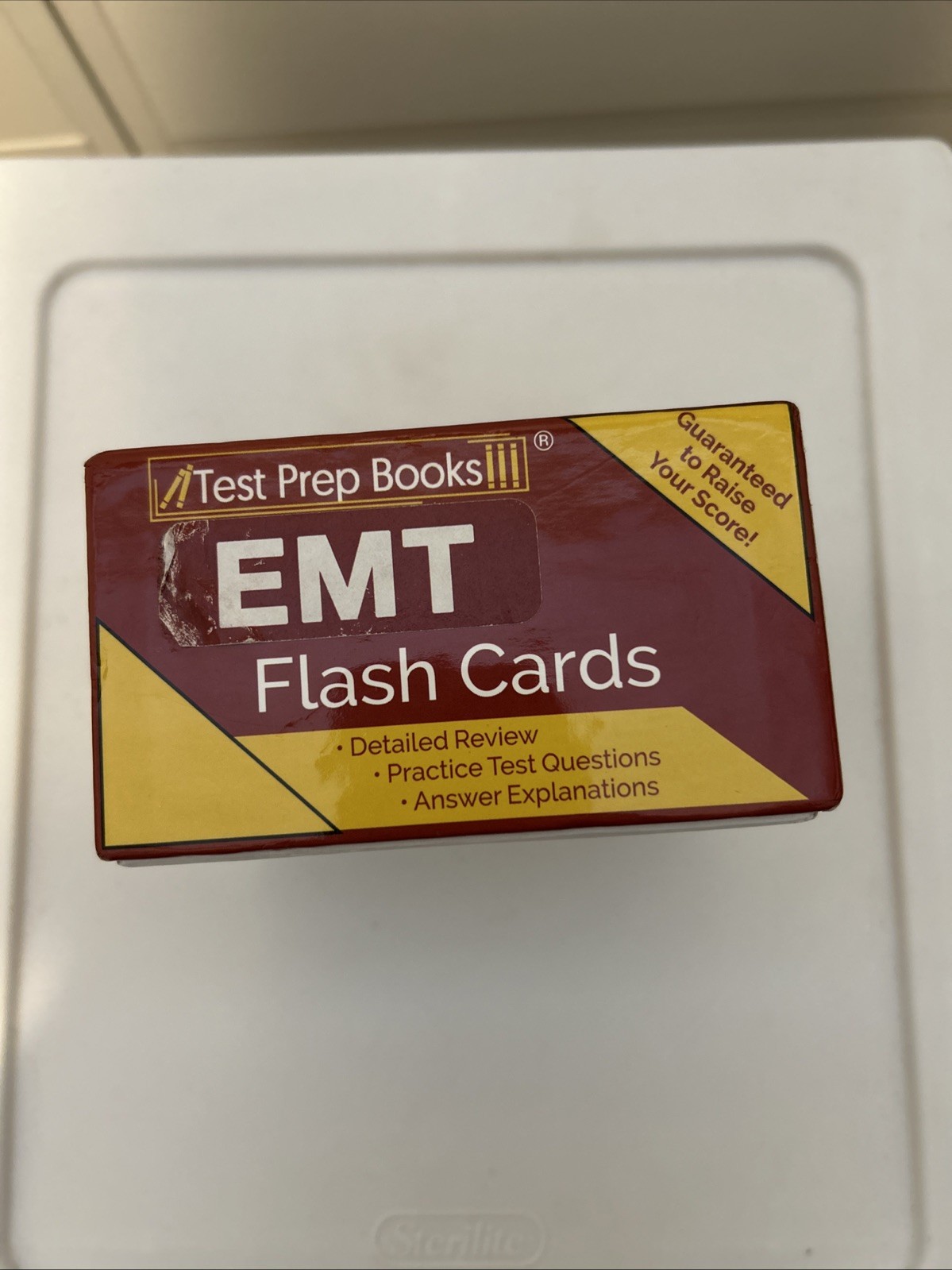 EMT Flash Cards Test Prep Books Practice Test Questions Open Box