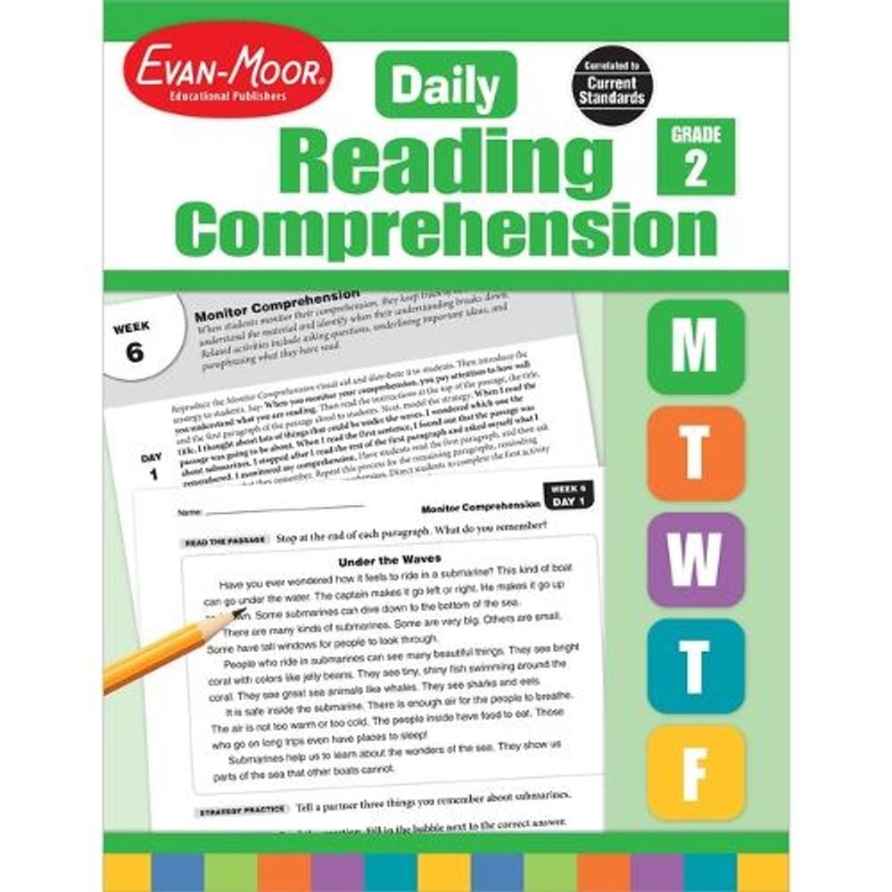 Daily Reading Comprehension, Grade 2 Te by Evan-Moor Educational Publishers (Eng
