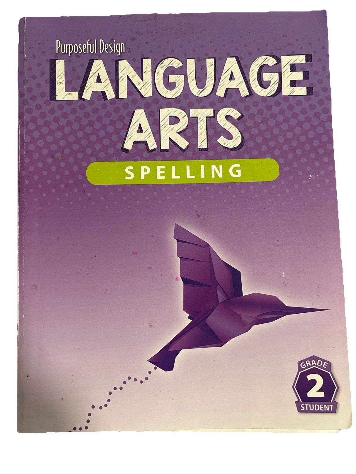 Purposeful Design Language Arts Spelling Grade 2 – Very Good