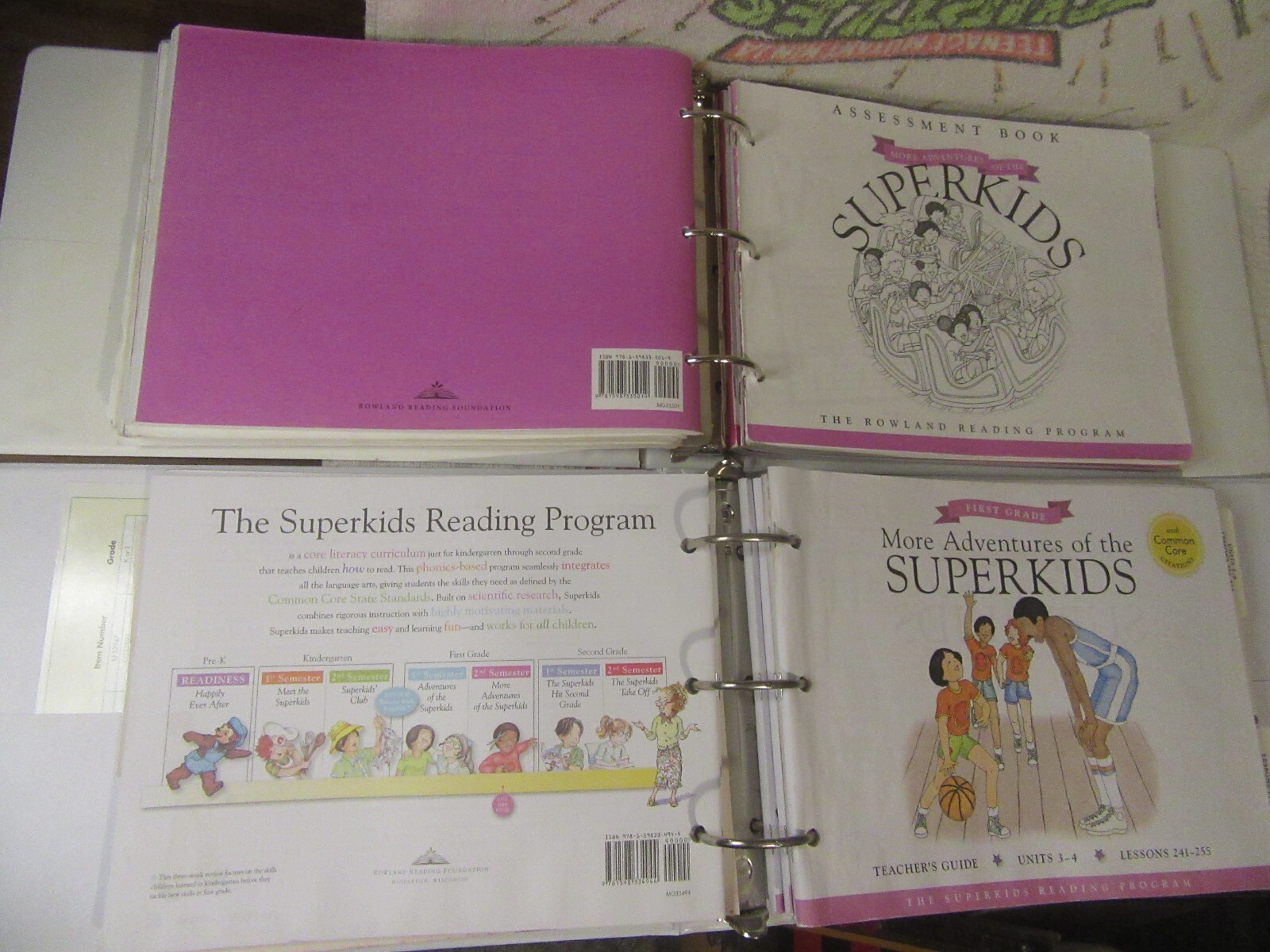 Rowland Reading Program / Superkids Teaching Materials