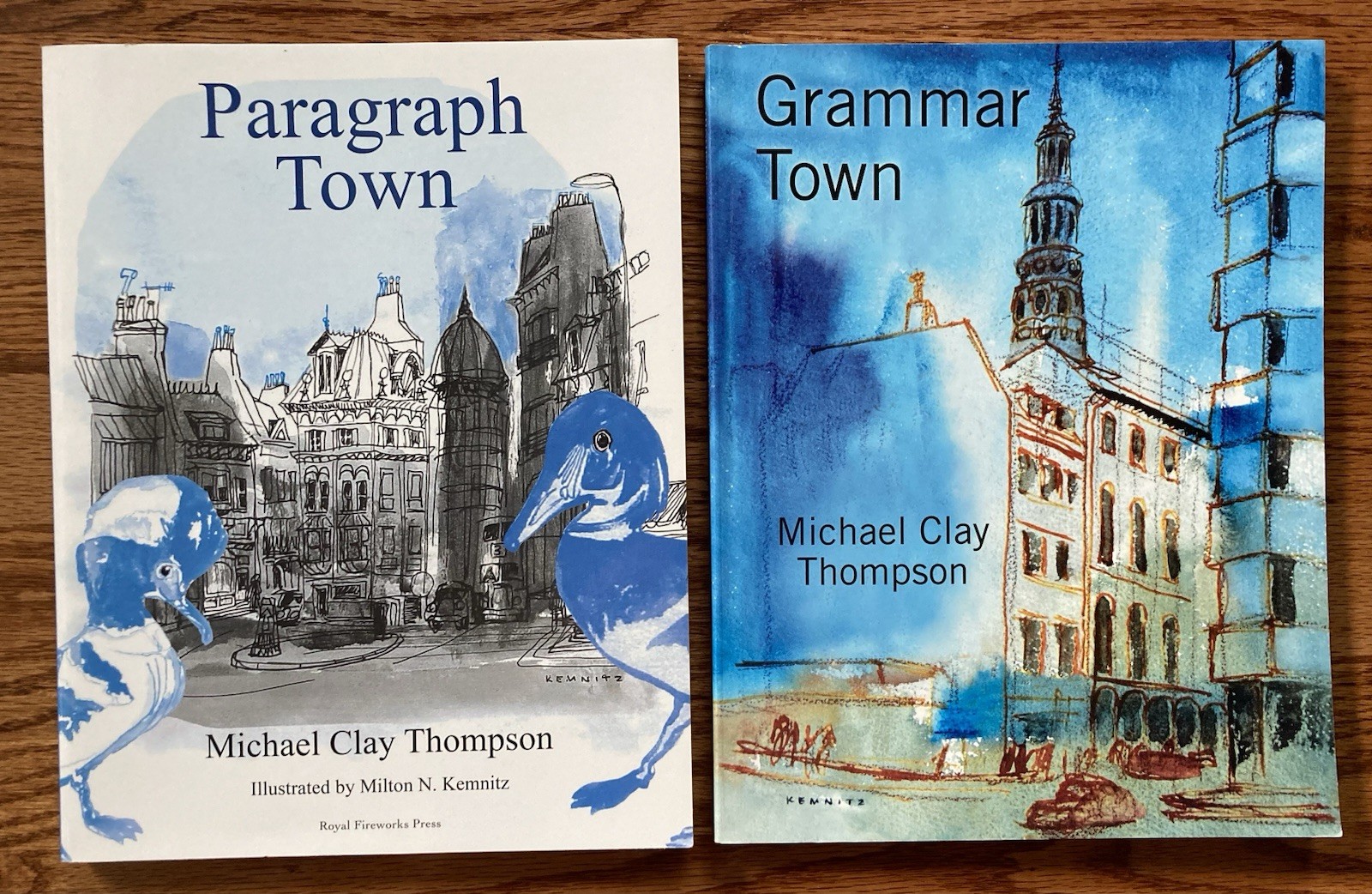 Royal Fireworks Press Paragraph Town and Grammar Town By Michael Clay Thompson