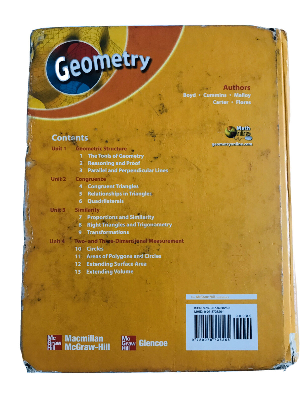 Merrill Geometry Ser.: Geometry, Student Edition by McGraw-Hill Staff (2007,…