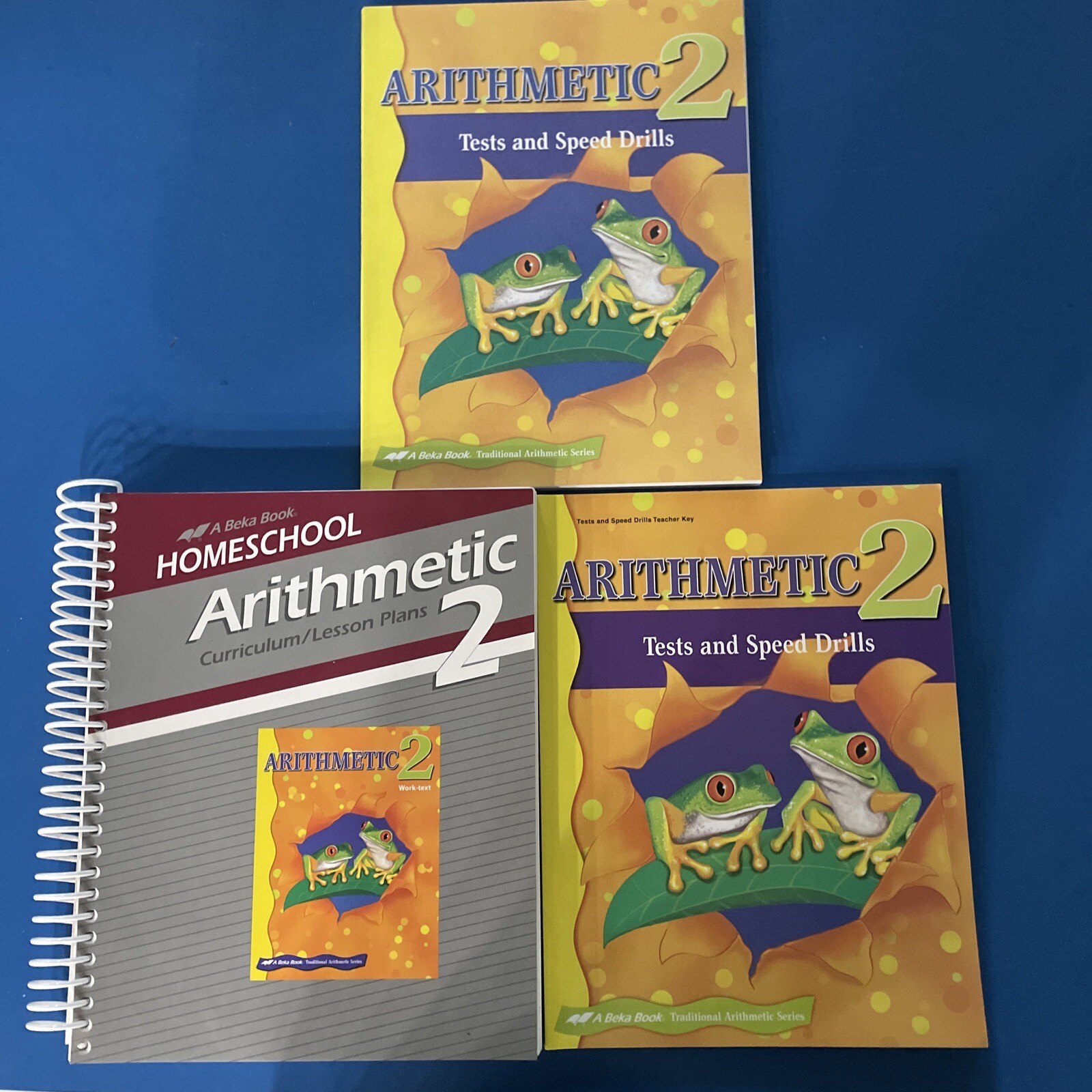 Abeka Homeschool Arithmetic Grade 2, Teacher’s Curriculum.