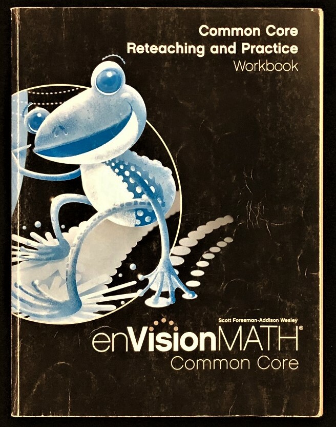 Pearson 2nd Grade enVision RETEACHING & PRACTICE WORKBOOK (2012)
