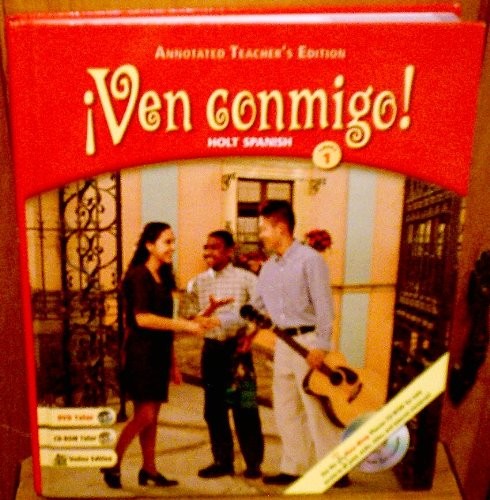 VEN CONMIGO! LEVEL 1 ANNOTATED TEACHER’S EDITION By Nancy A. Humbach – Hardcover