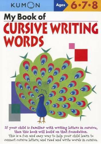 My Book of Cursive Writing: Words (Cursive Writing Workbooks) – Paperback – GOOD