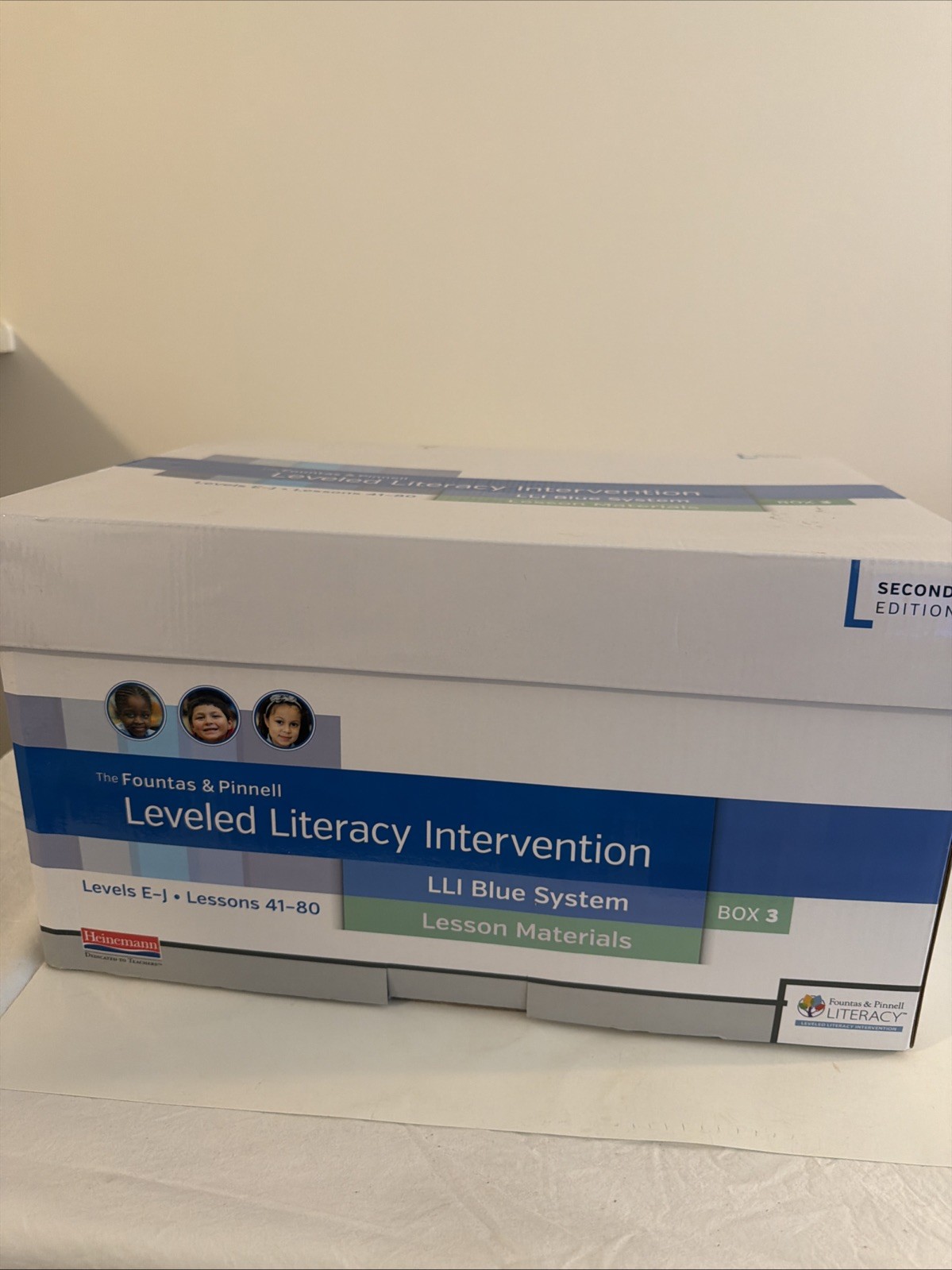 Leveled Literacy Intervention 2nd ed. Blue Box 3 System Lesson verified complete