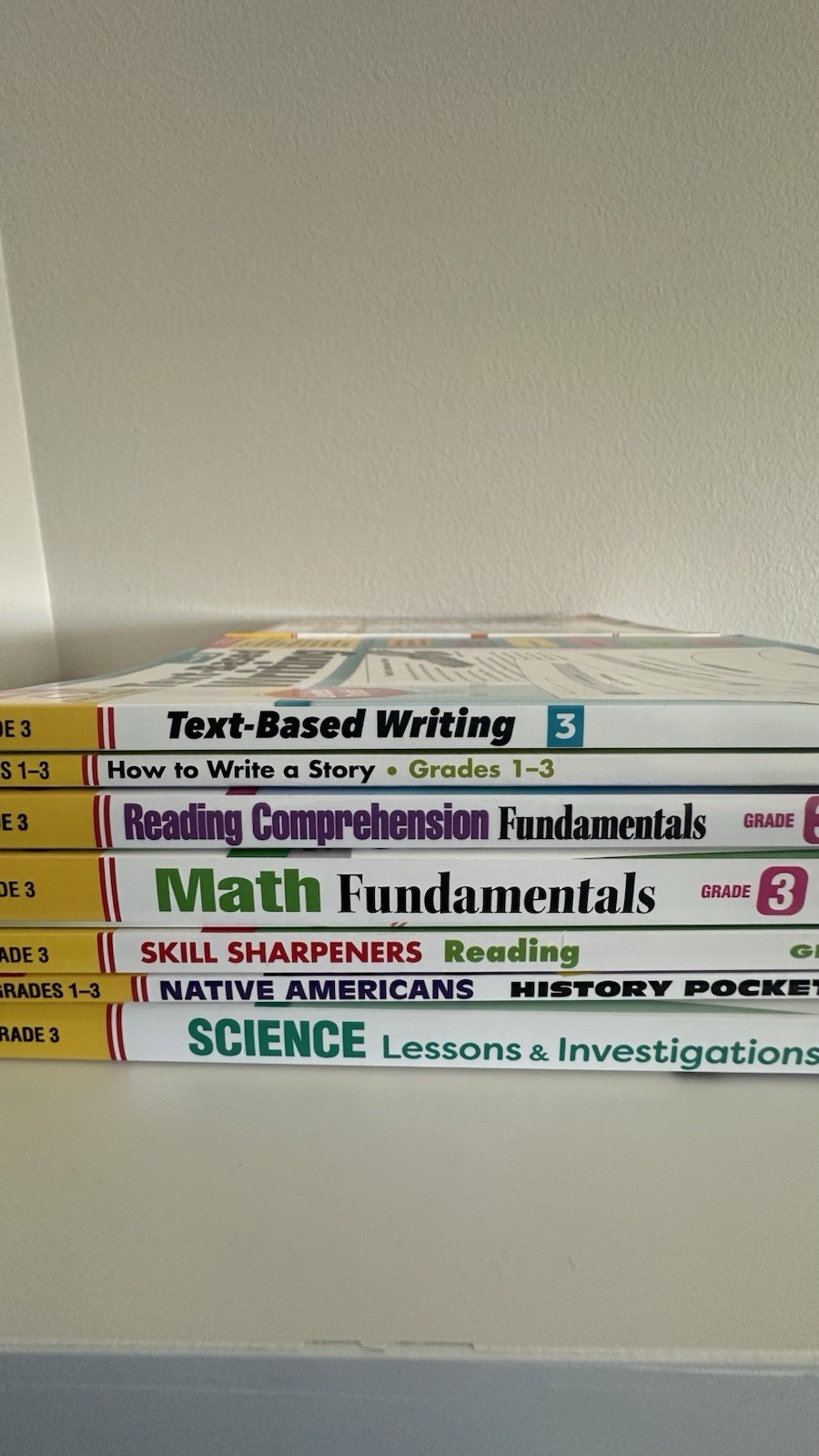 3rd Grade 7-Subject Workbook Bundle Homeschool Curriculum By Evan Moor