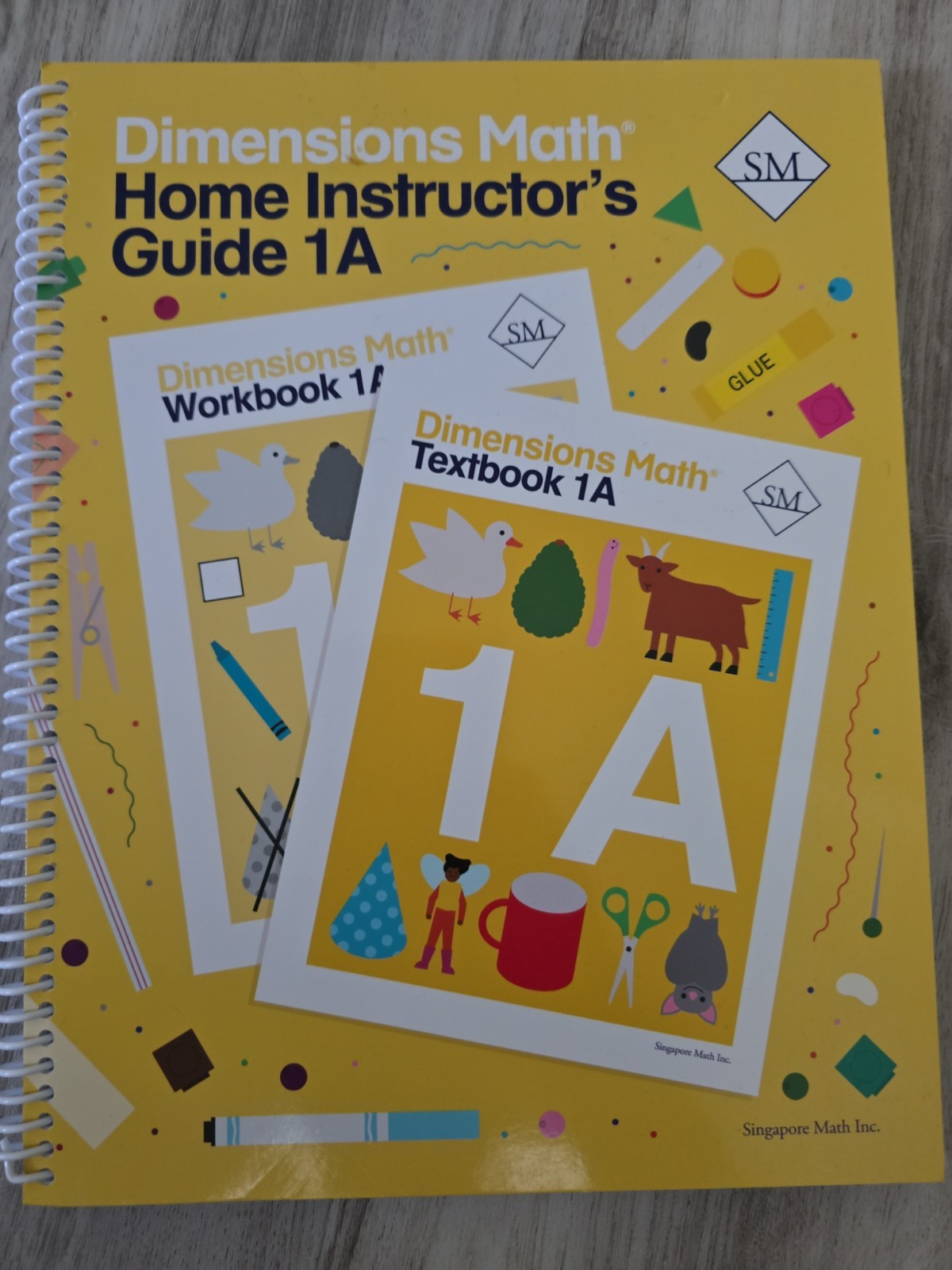 Dimensions Math Home Instructors Guide 1A – Singapore Math