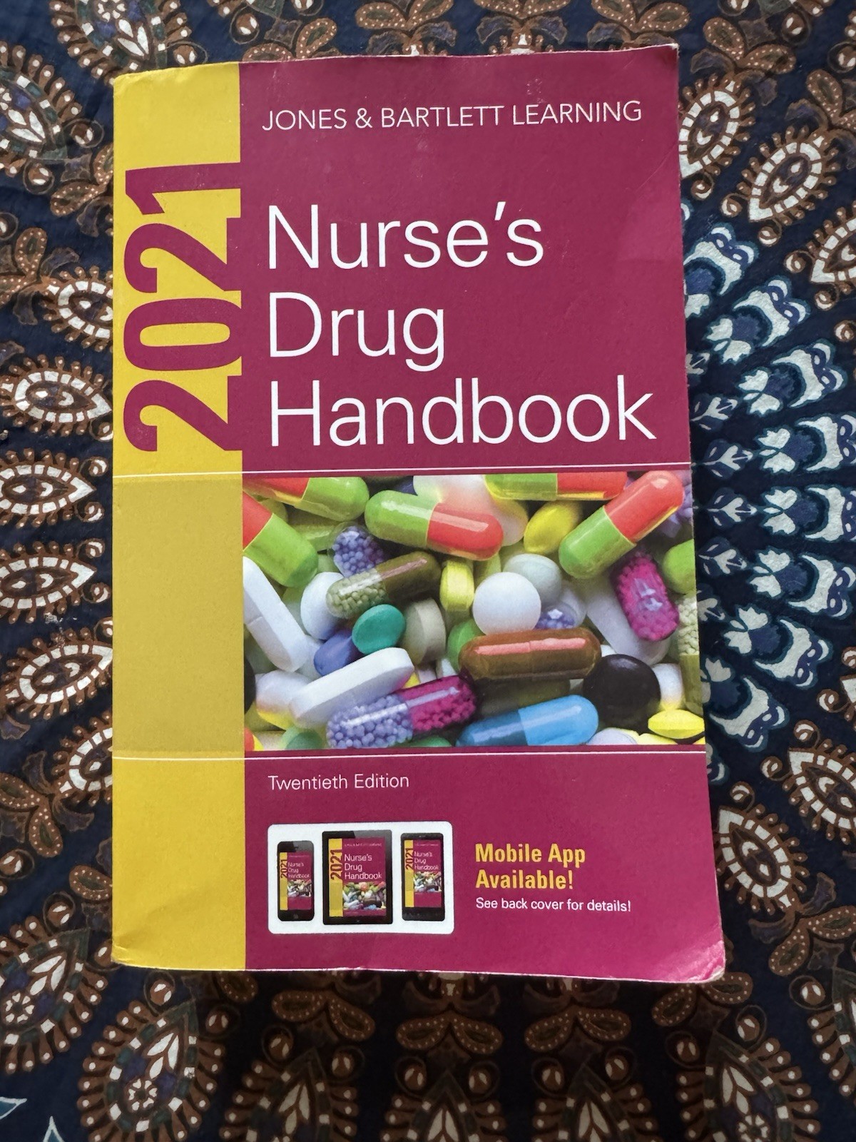 Jones & Bartlett Learning 2021 Nurse’s Drug Handbook Twentieth Edition