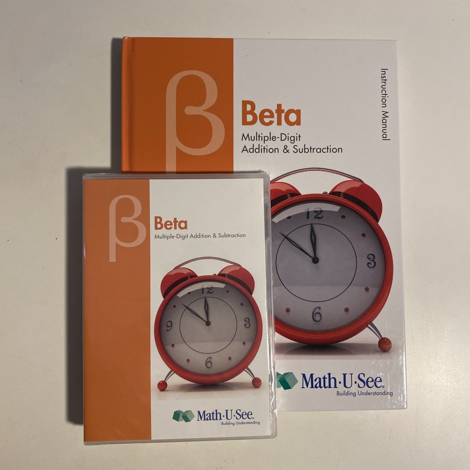 Math‑U‑See Beta Instructor Manual & DVD Multiple‑Digit Addition Subtraction
