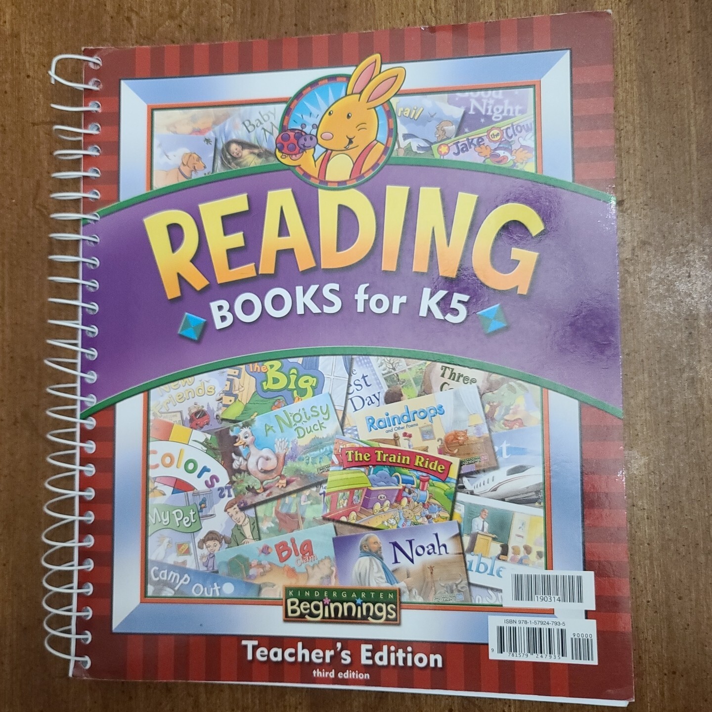 BJU Reading Books For K5 Teacher’s Edition Third Edition