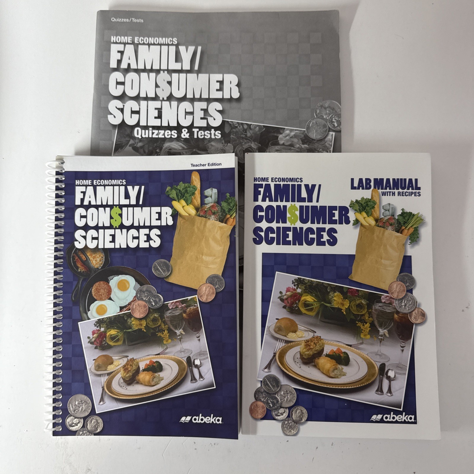 Abeka Home Economics Family & Consumer Sciences Student/Teacher