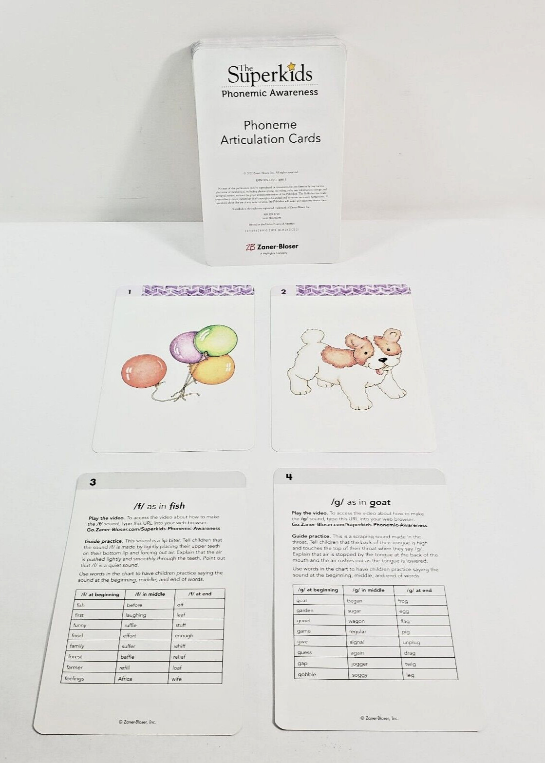 The Superkids Phonemic Awareness Grade 1 Phoneme Articulation Cards Homeschool