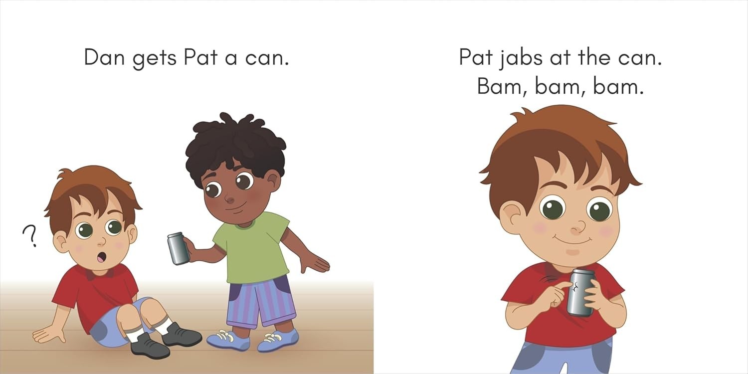 Charge into Reading Decodable Books (Stage Pre-1): 10 CVC Beginning Reader Short