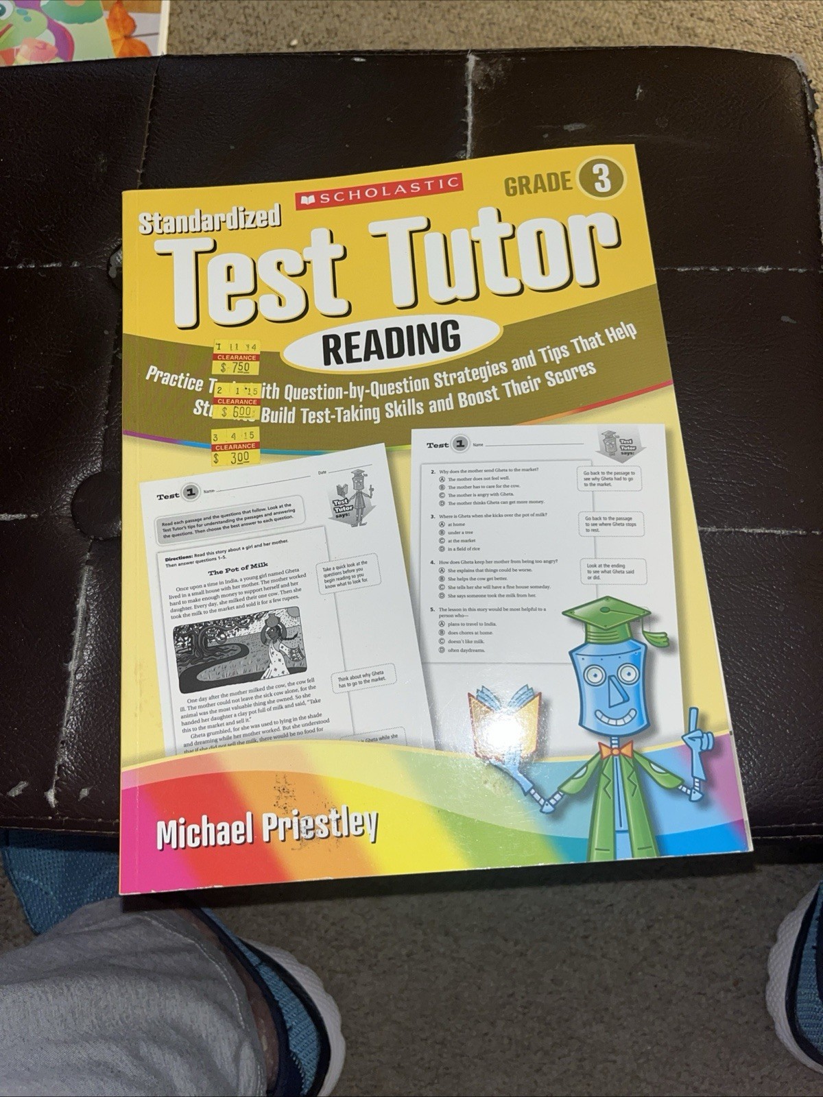 Reading : Practice Test Michael Priestley (2009, Trade Paperback)