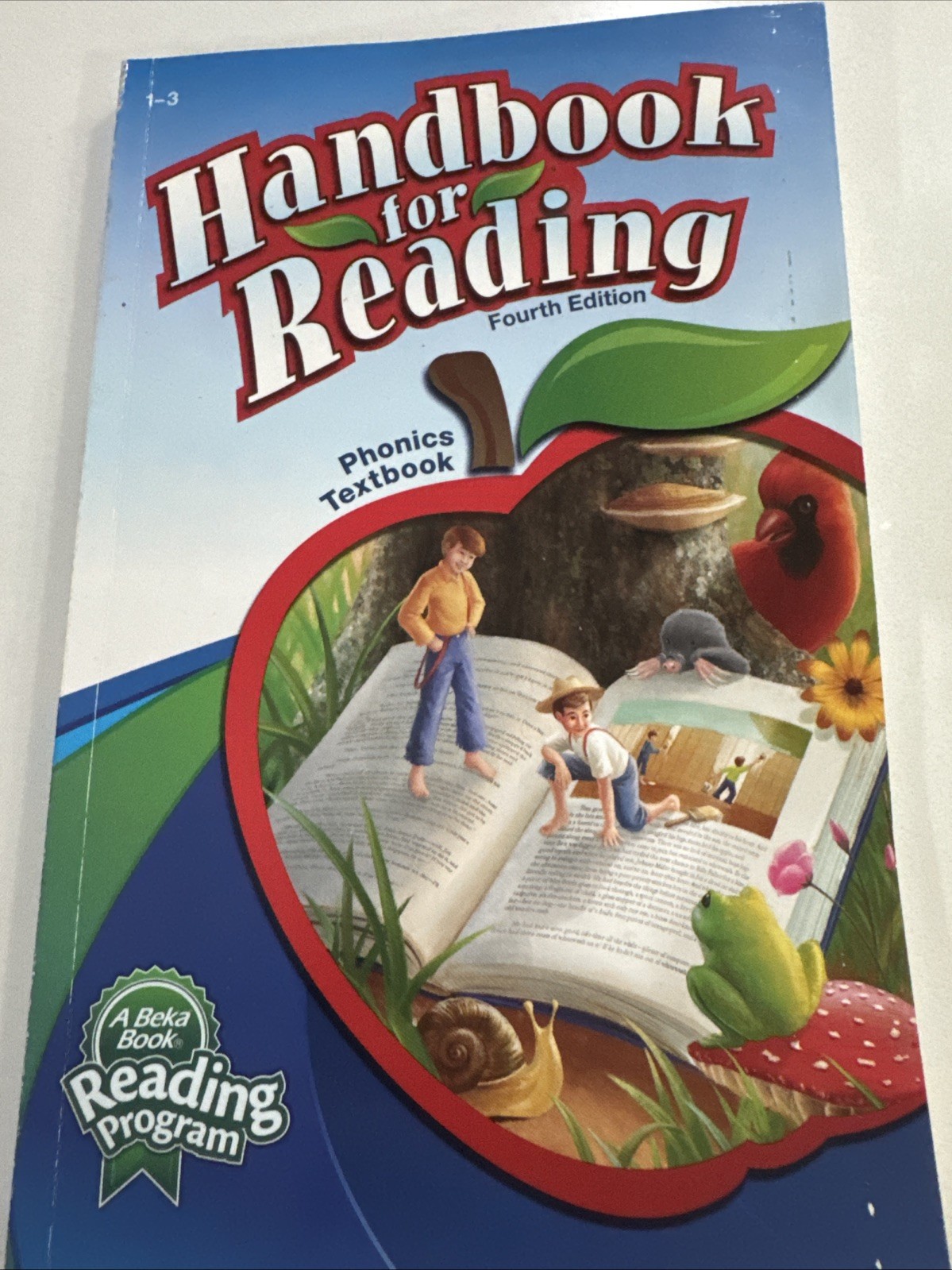 Abeka Reading Program Handbook For Reading Fourth Edition Grade 1-3 Phonics
