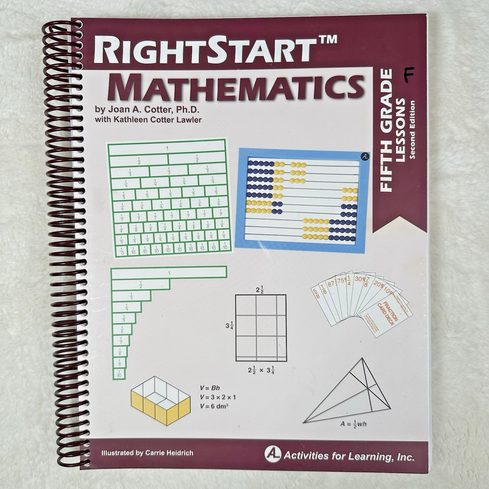 RightStart Math Fifth Grade 2nd Ed Teacher Manual, Worksheets & Abacus
