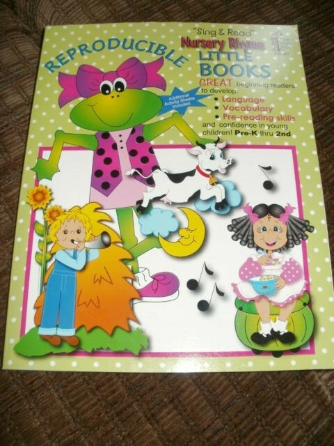 Frog Street Press SING & READ NURSERY RHYME Little Books Reproducible Pre-K to 2