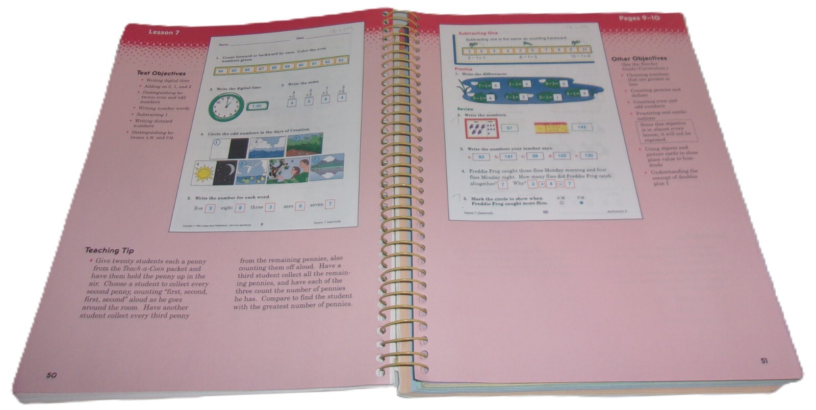 Arithmetic 2 Work-text Teacher Edition, A Beka Book (41718009), 2003